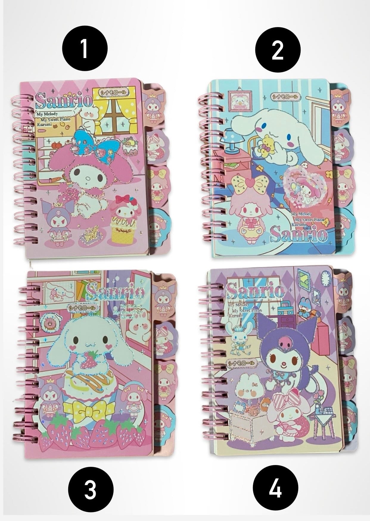 Sanrio & Friends Notebook with Tabs