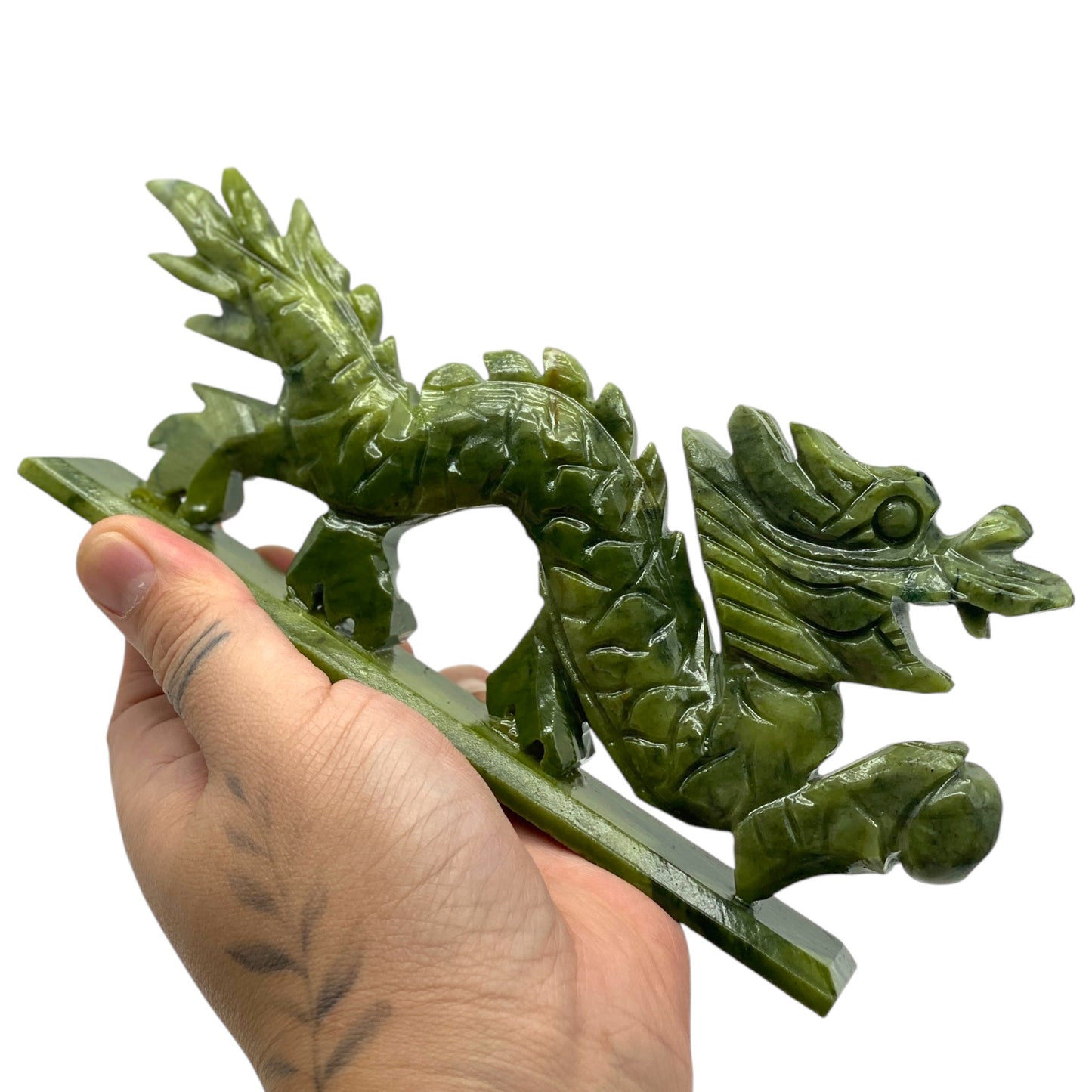 Jade Dragon Carving