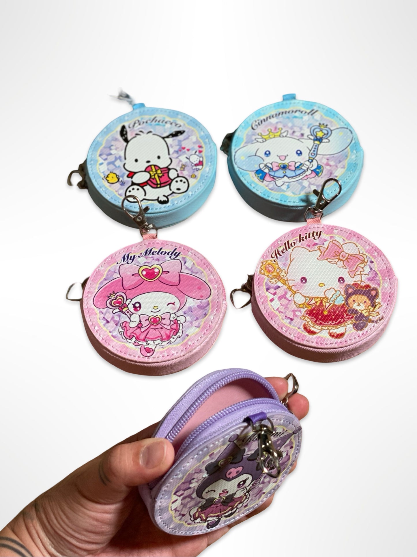 Sanrio Round Keychain Purse