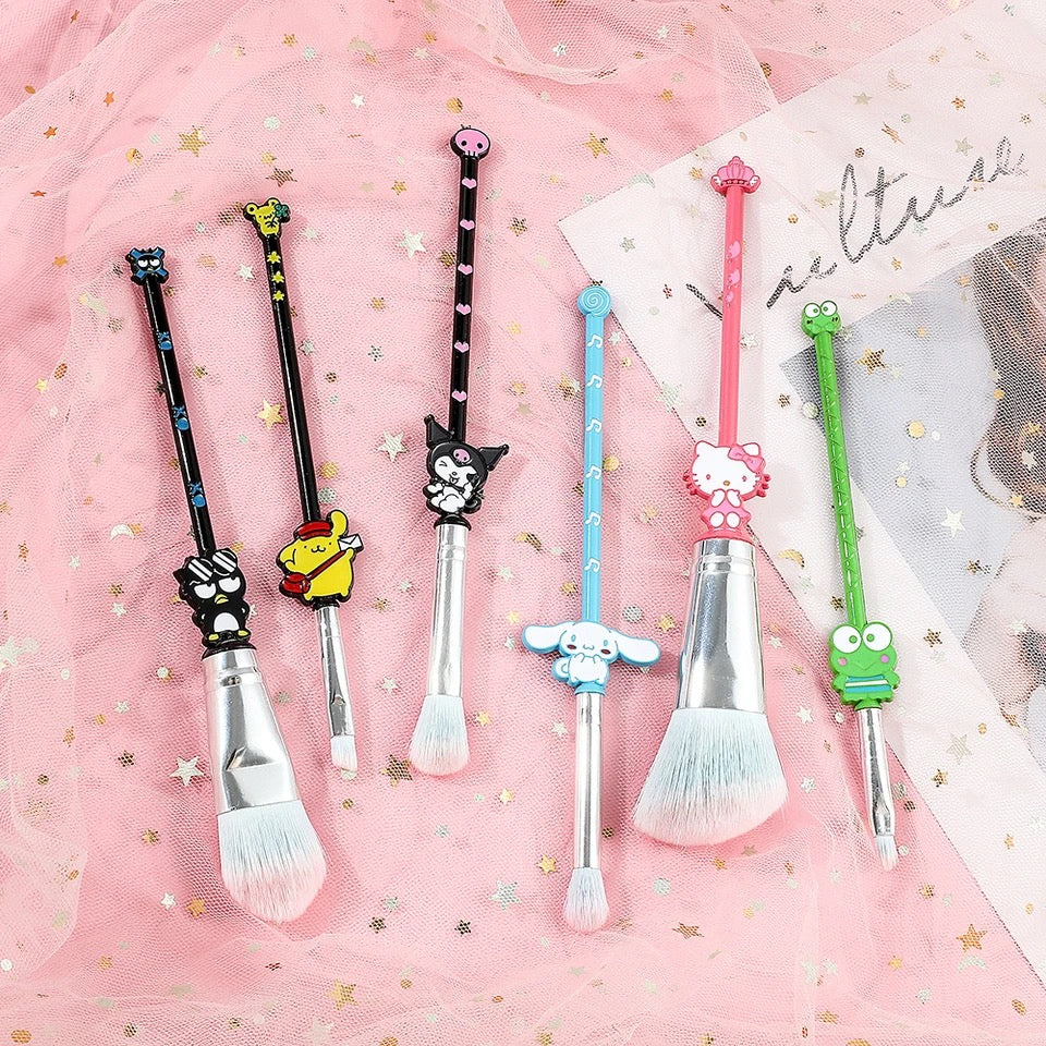 Kawaii Make Up Brush Set