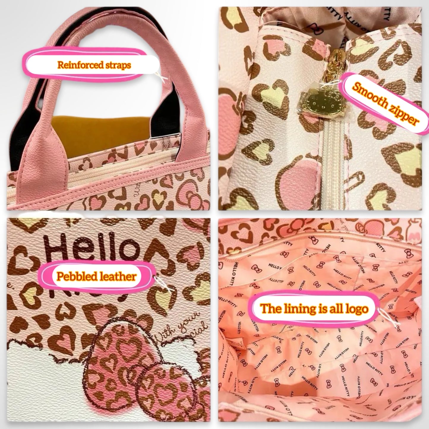 Hello Kitty Leather Purse