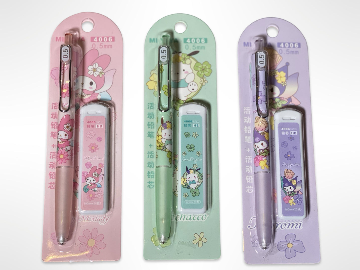 Sanrio Friends Mechanical Pencil with Refill