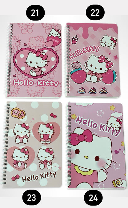 Sanrio Spring Bound Lined Notebooks