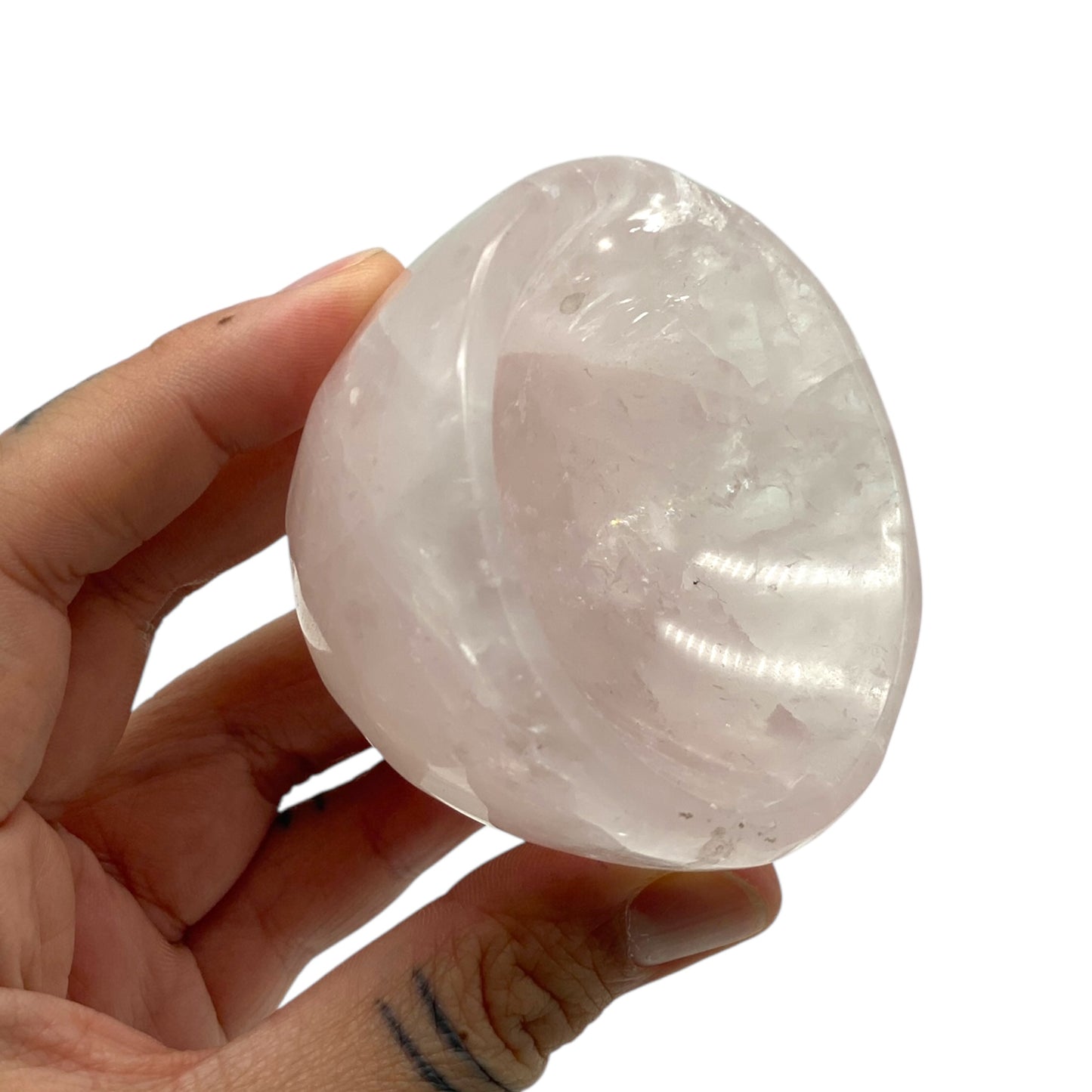 Rose Quartz Round Bowl