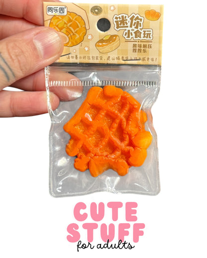 🥐 Mini Pastry Squishy – Realistic Dessert Toy