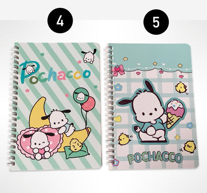 Sanrio Spring Bound Lined Notebooks