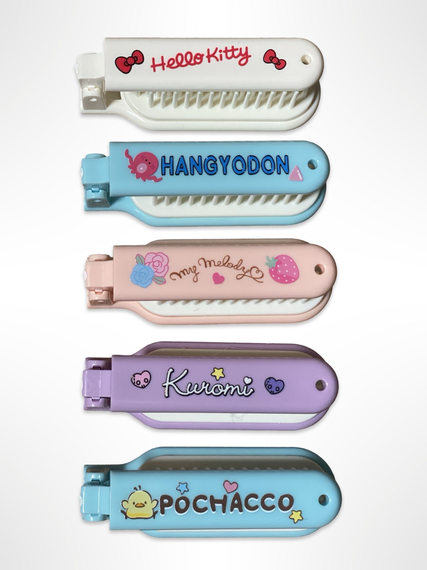 Sanrio Friends Compact Hair Brush