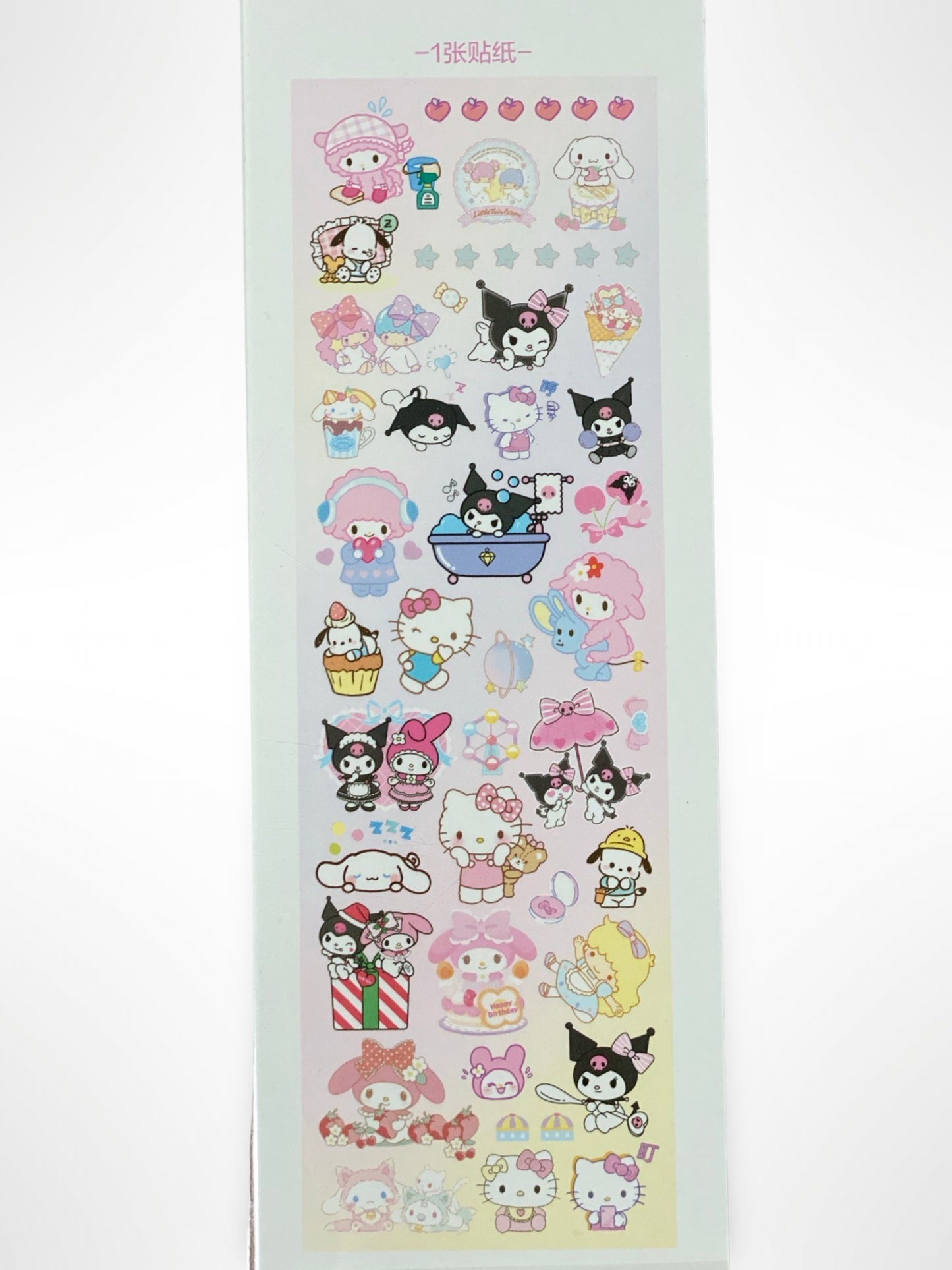 Kawaii Laser Sticker Set