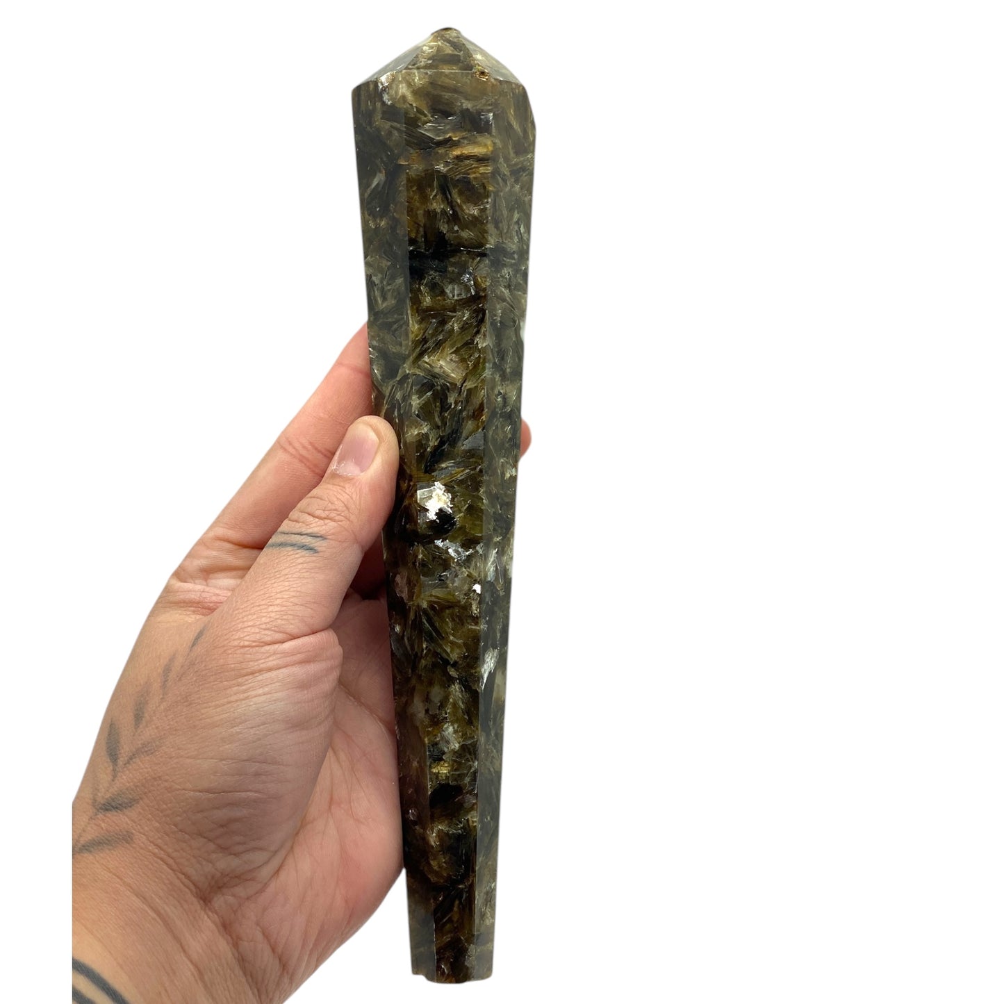 Green Mica Wand