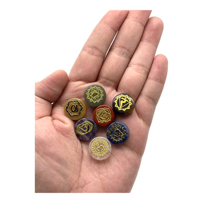 Seven Chakra Healing Stones Set