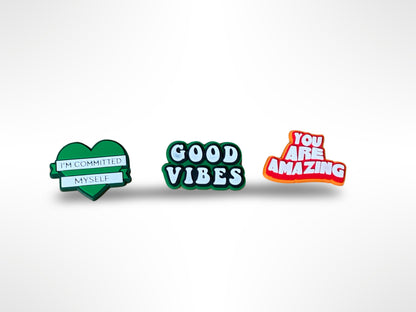 Croc Charms - Motivational Words