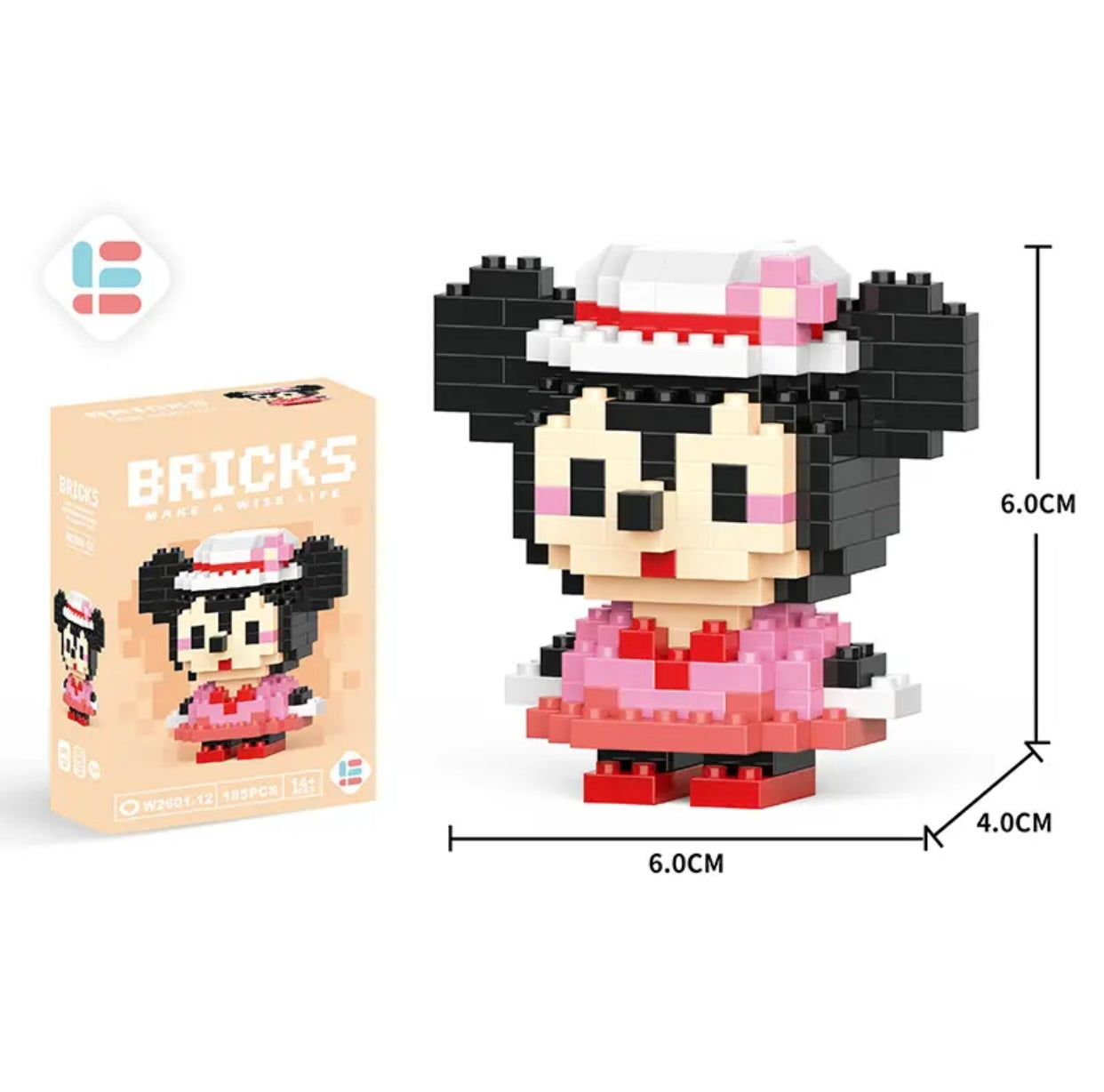 Disney & Animé Bricks - Micro Building Blocks Set