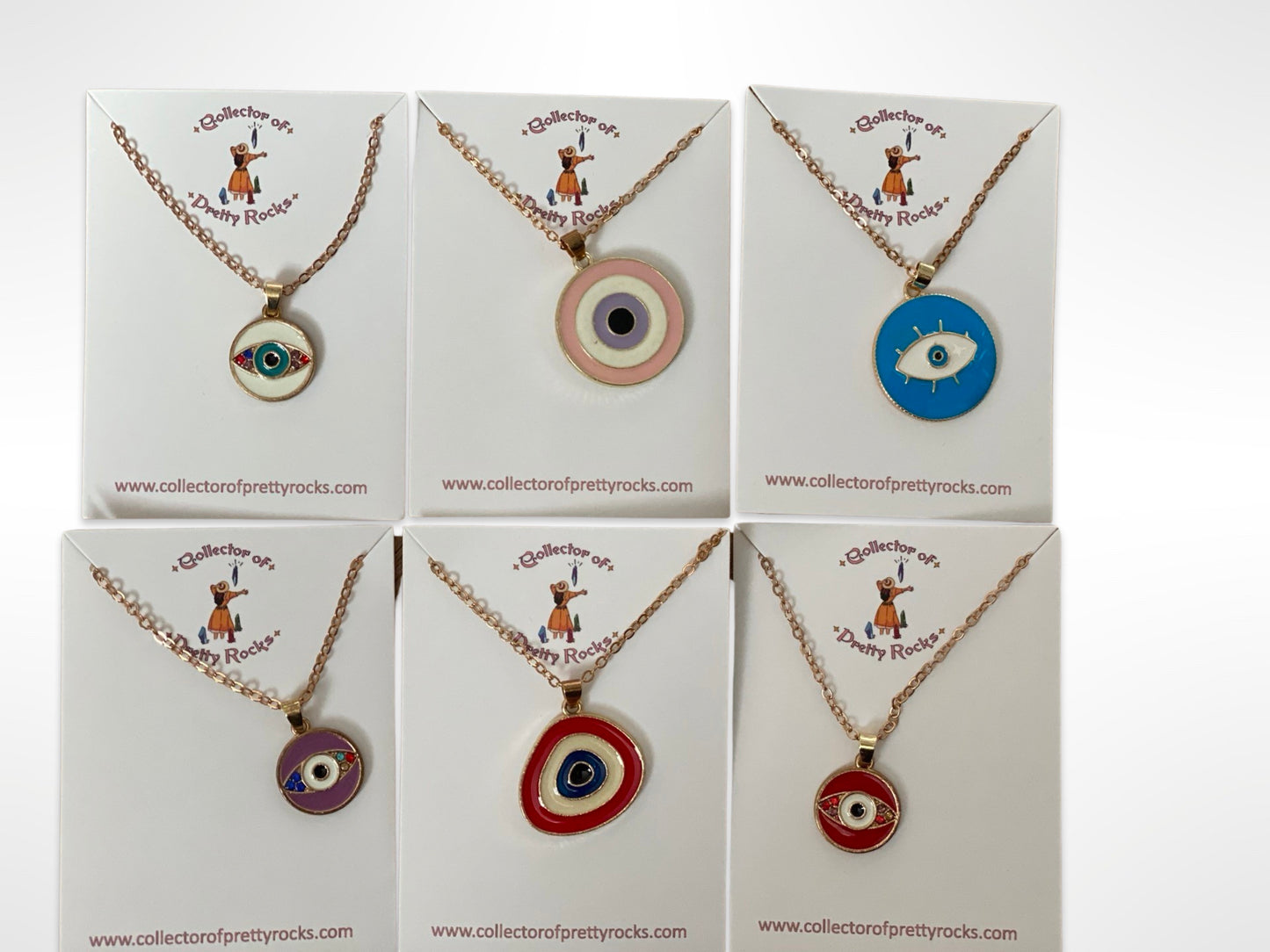 Evil Eye Necklace Set 1