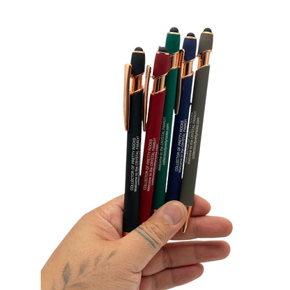 Soft Touch Pen with Stylus