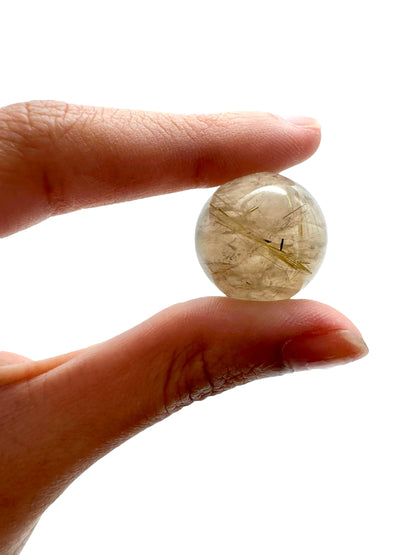 Golden Rutile Sphere