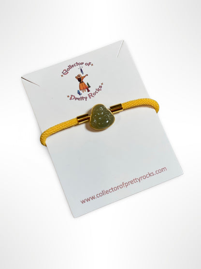 Green Jade Buddha Bracelet