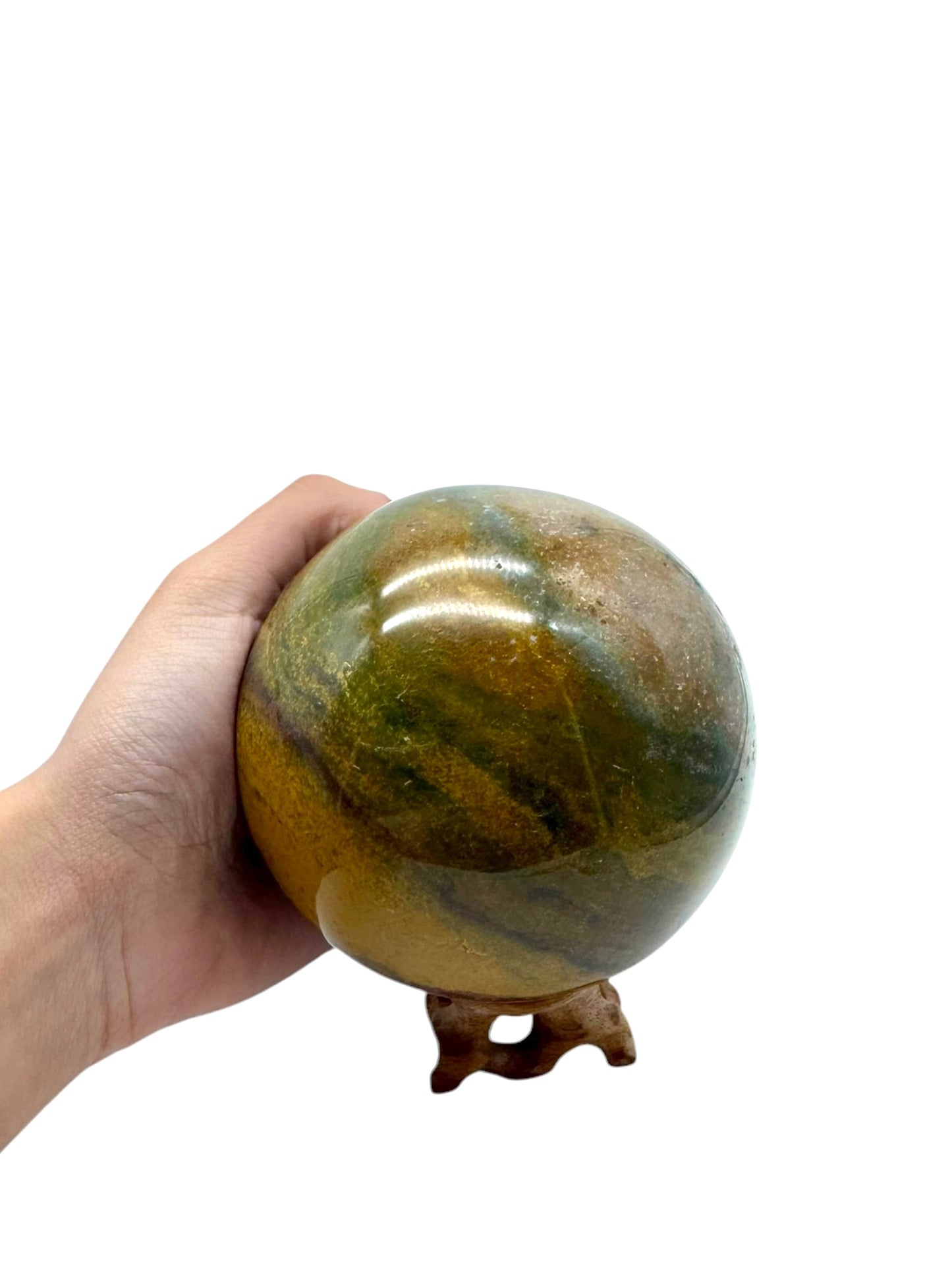 Ocean Jasper Sphere