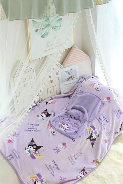 Sanrio Blanket and Pillow Bag