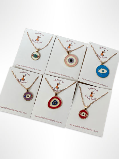 Evil Eye Necklace Set 1