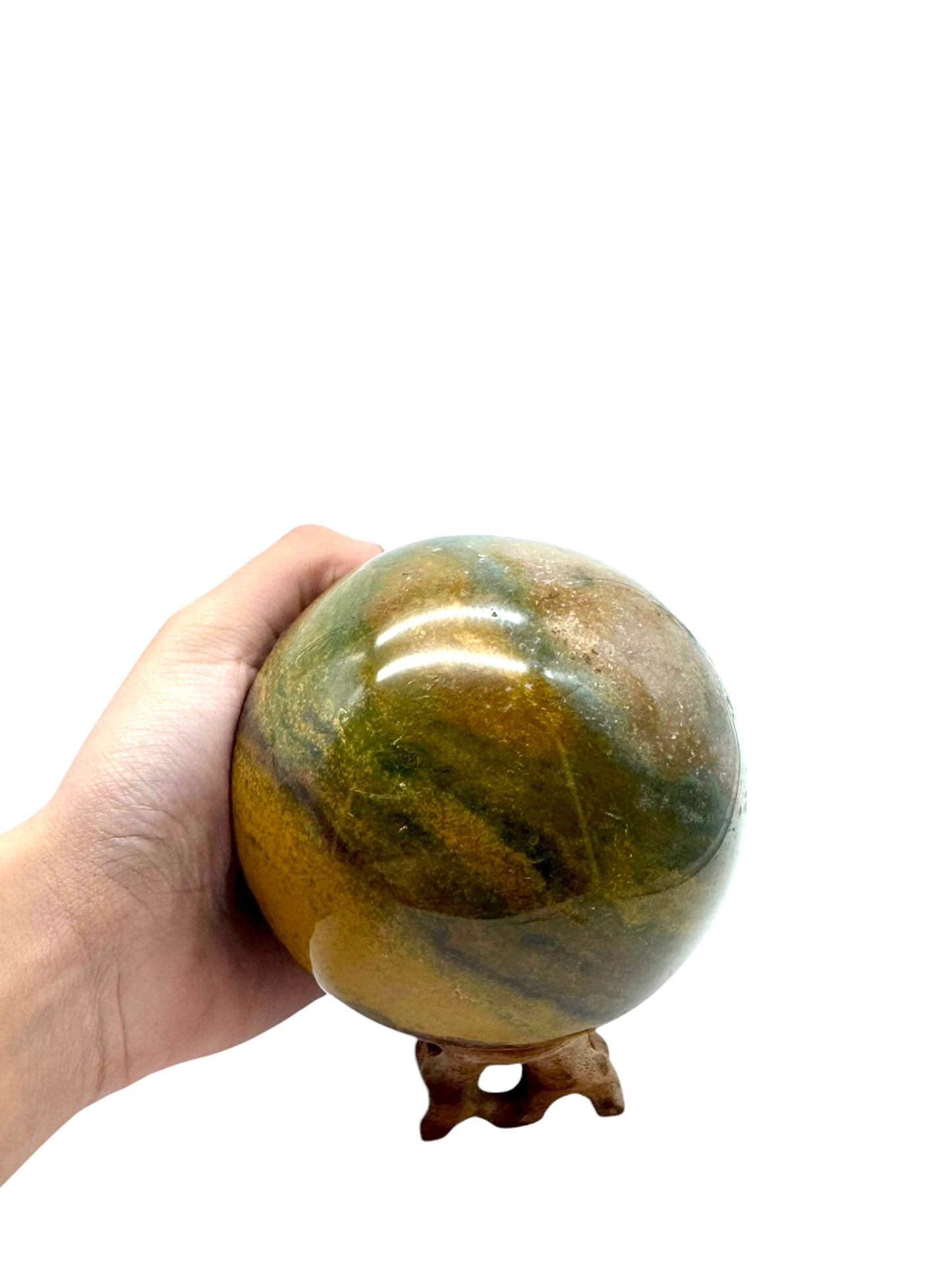 Ocean Jasper Sphere