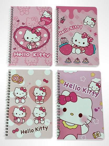 Sanrio Spring Bound Lined Notebooks