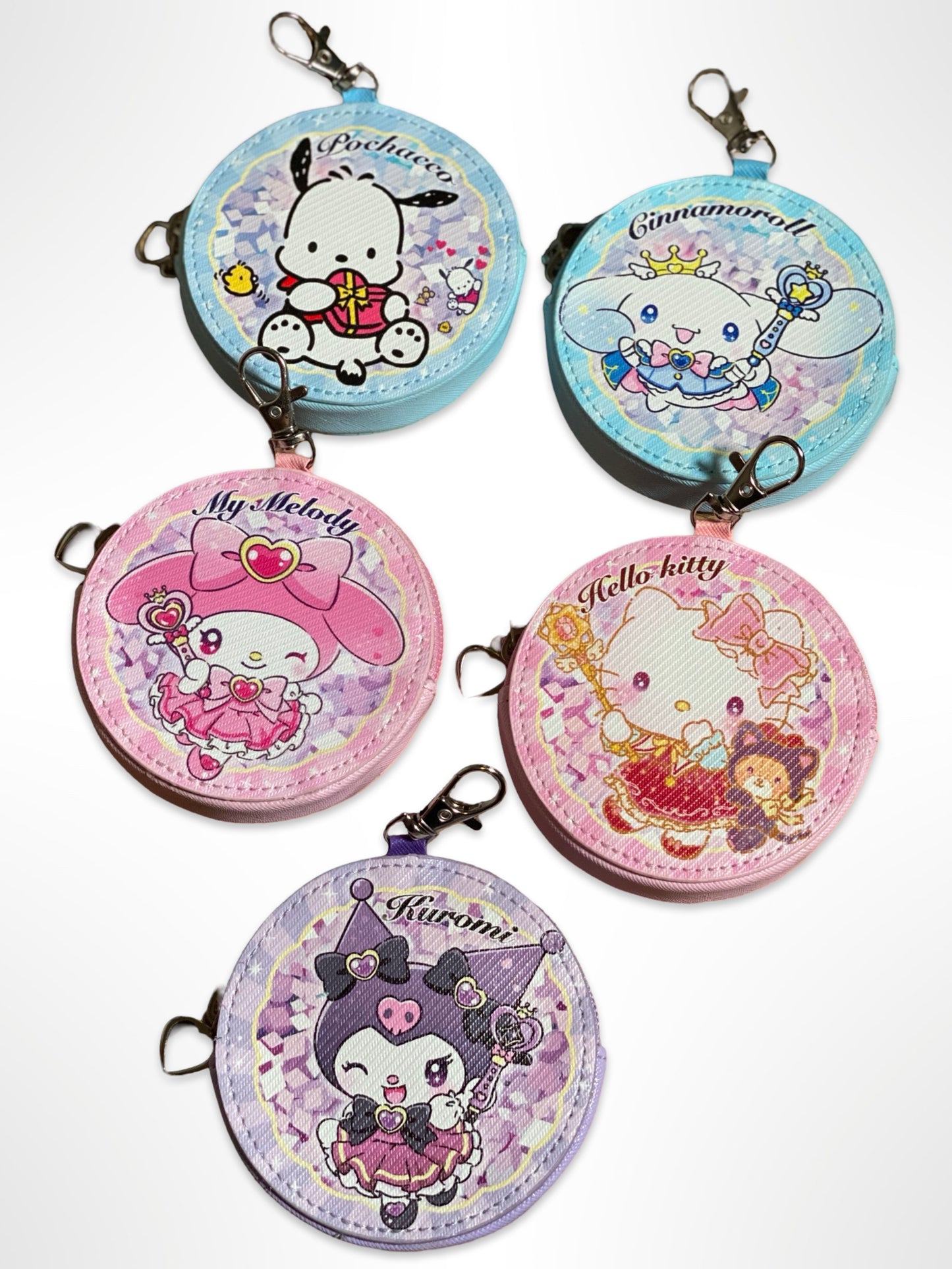 Sanrio Round Keychain Purse