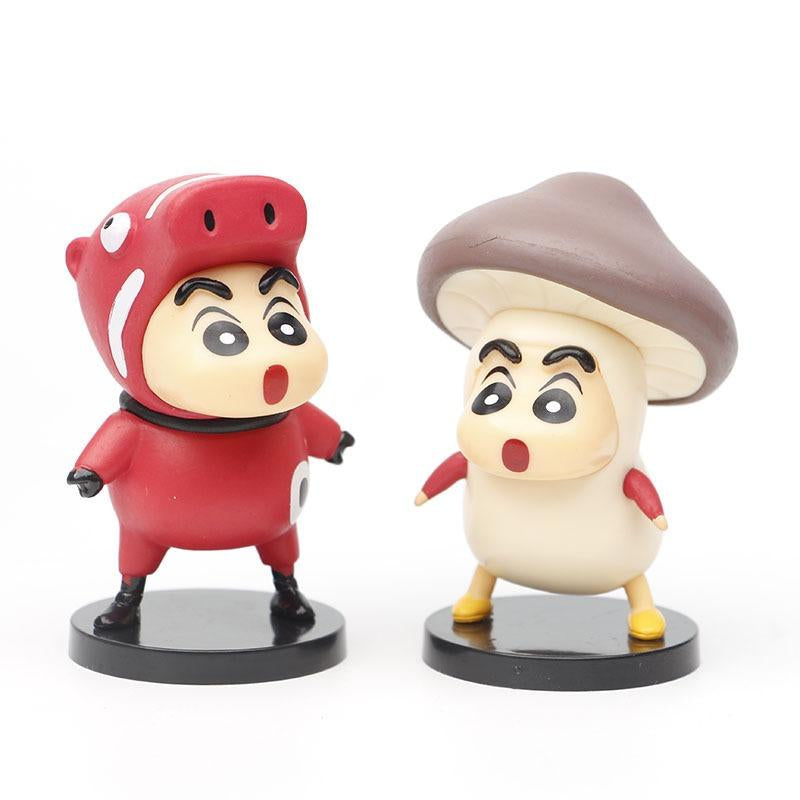 6pcs Crayon Shin-chan Figure