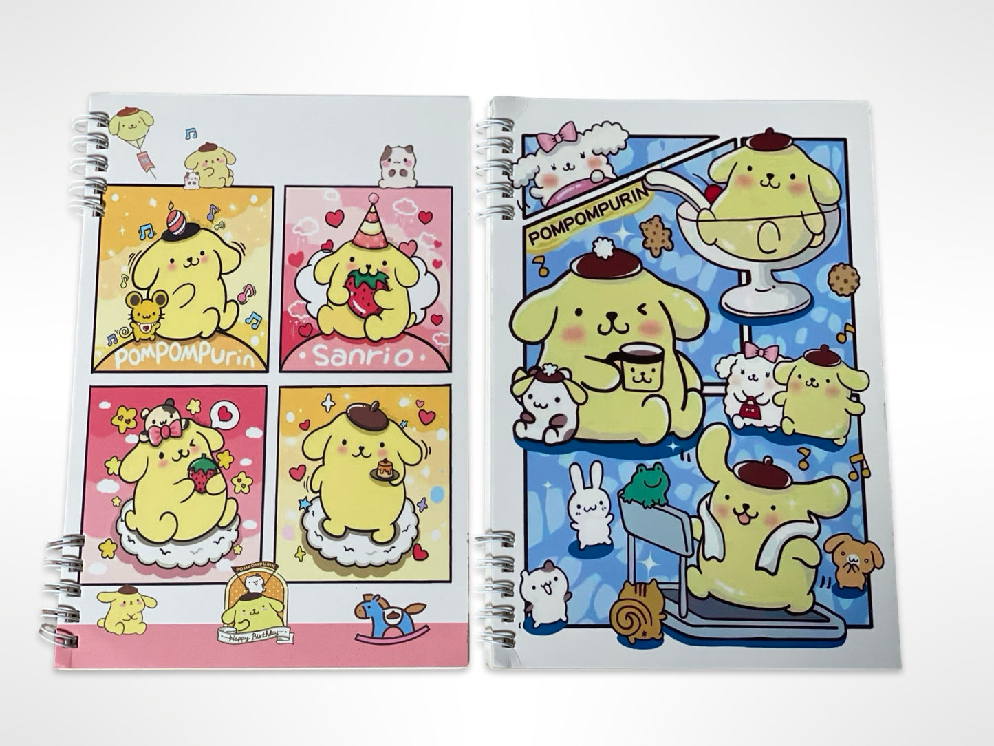 Sanrio Spring Bound Lined Notebooks