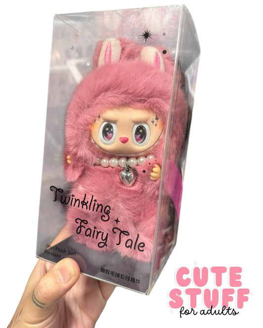 Pink Lisa Edition Custom Labubu Plush (1:1 Inspired Design)