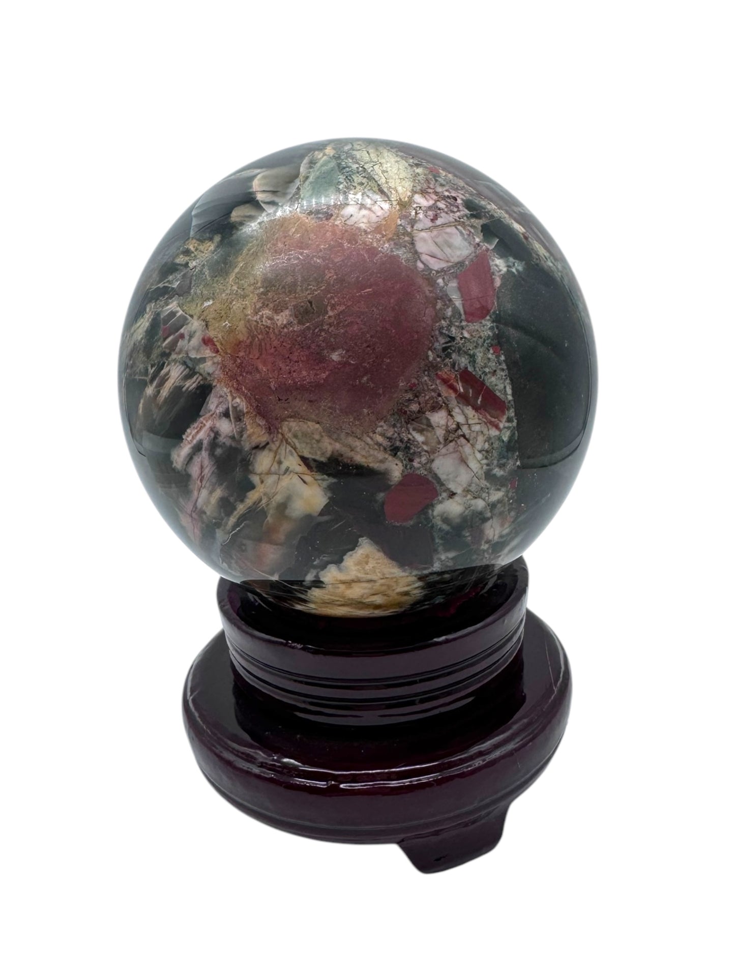 African Bloodstone Sphere