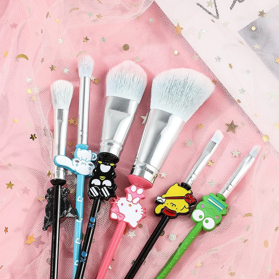 Kawaii Make Up Brush Set