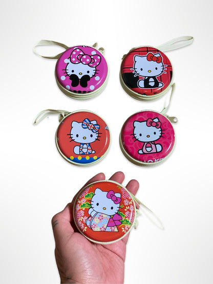 Hello Kitty Round Metal Case