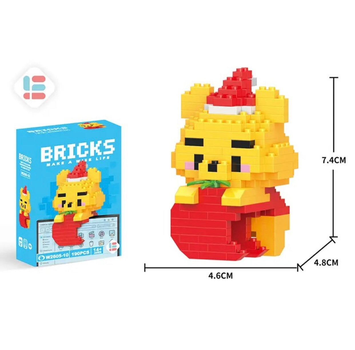 Disney & Animé Bricks - Micro Building Blocks Set