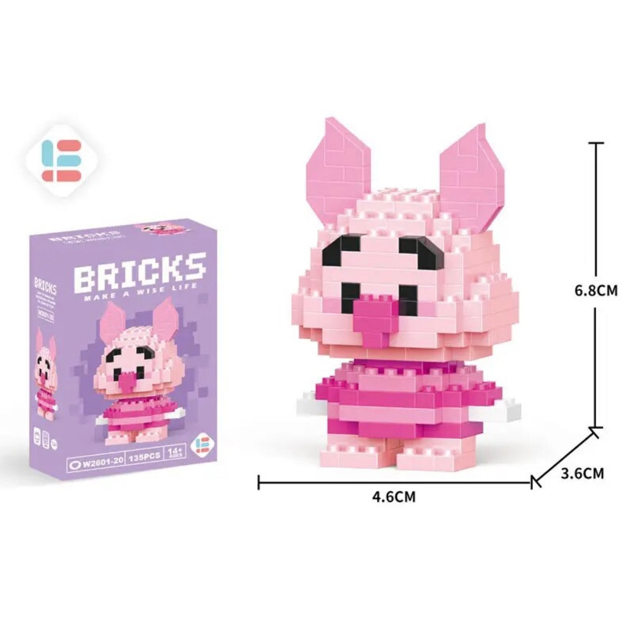 Disney & Animé Bricks - Micro Building Blocks Set