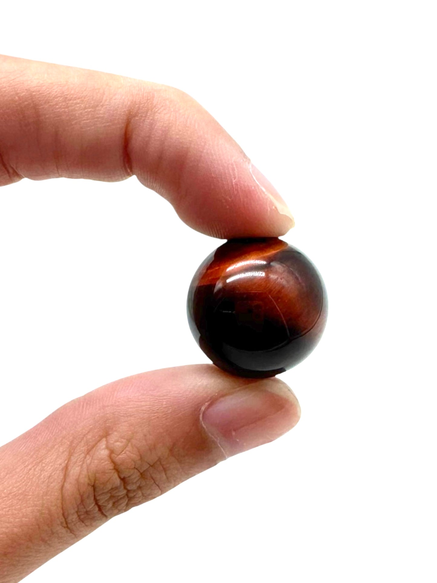 Red Tigers Eye Sphere