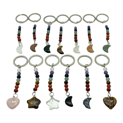 7 Chakra Keychain