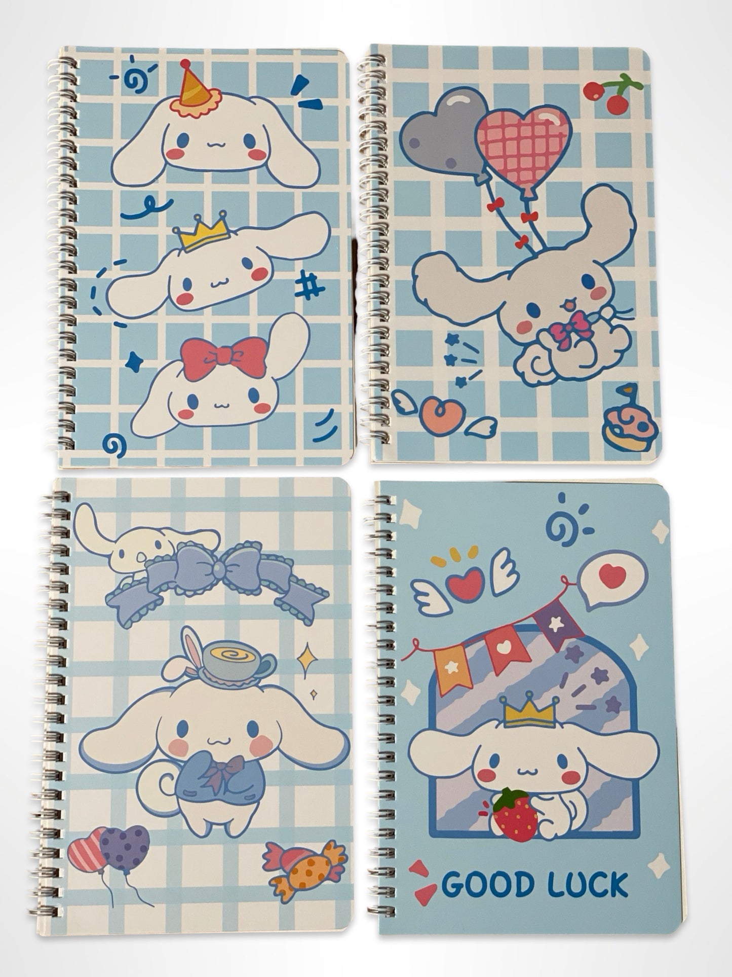 Sanrio Spring Bound Lined Notebooks