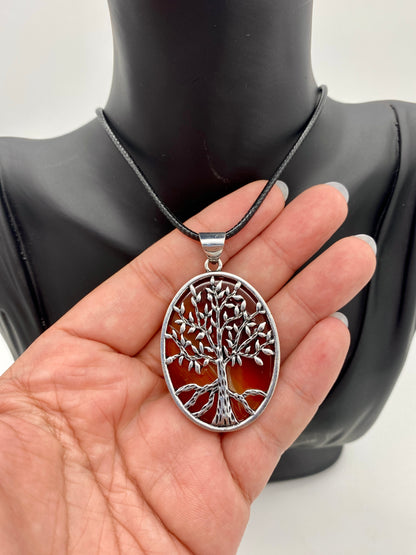 Carnelian Reversible Pendant