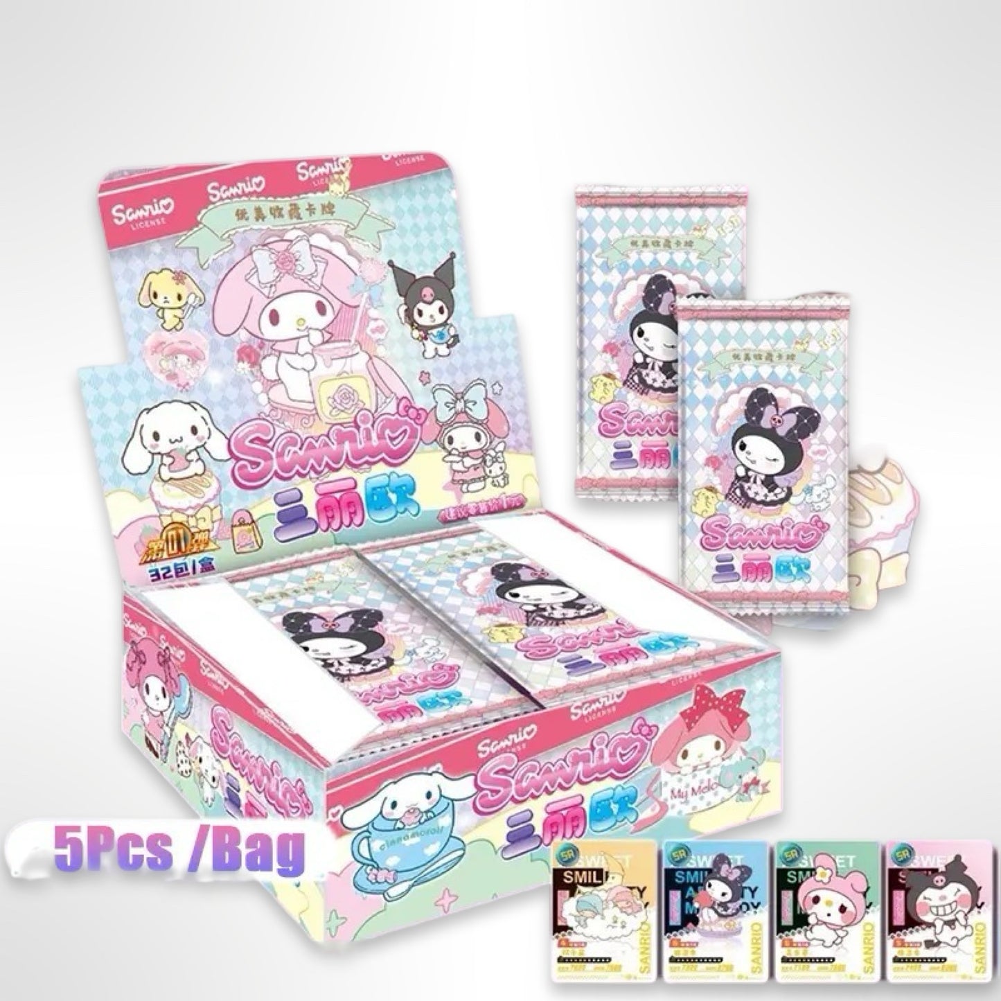 Sanrio Trading Card Set