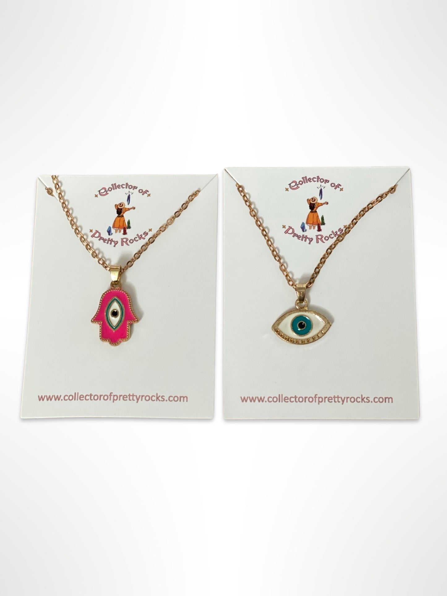 Evil Eye Necklace Set 2