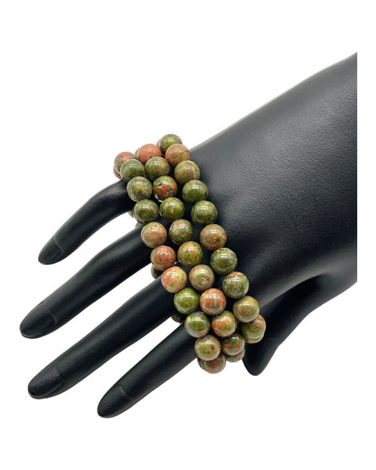 Unakite Stretchable Bracelet