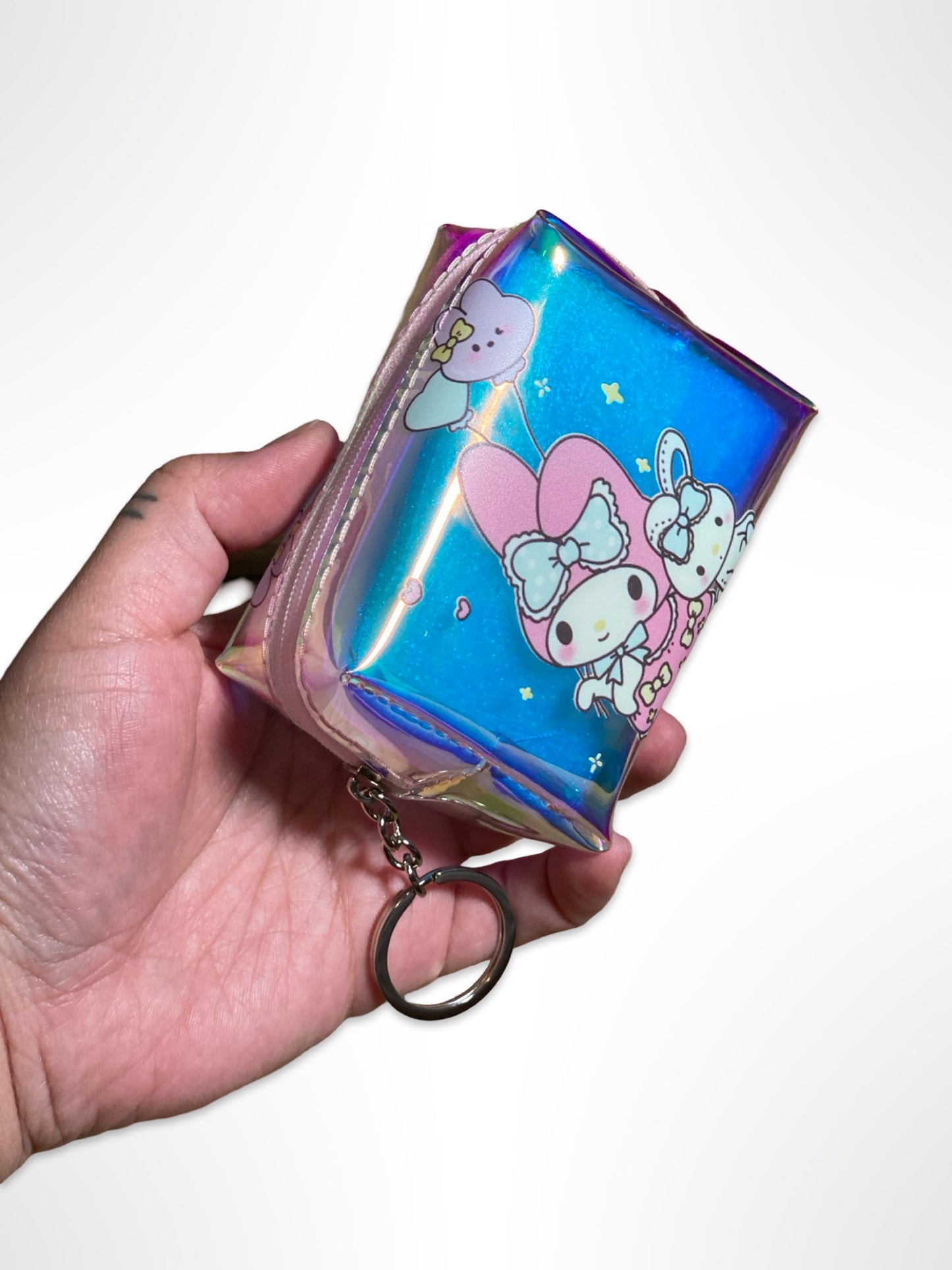 Multicolored Sanrio Keychain Purse