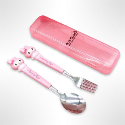 Sanrio Fork and Spoon Set