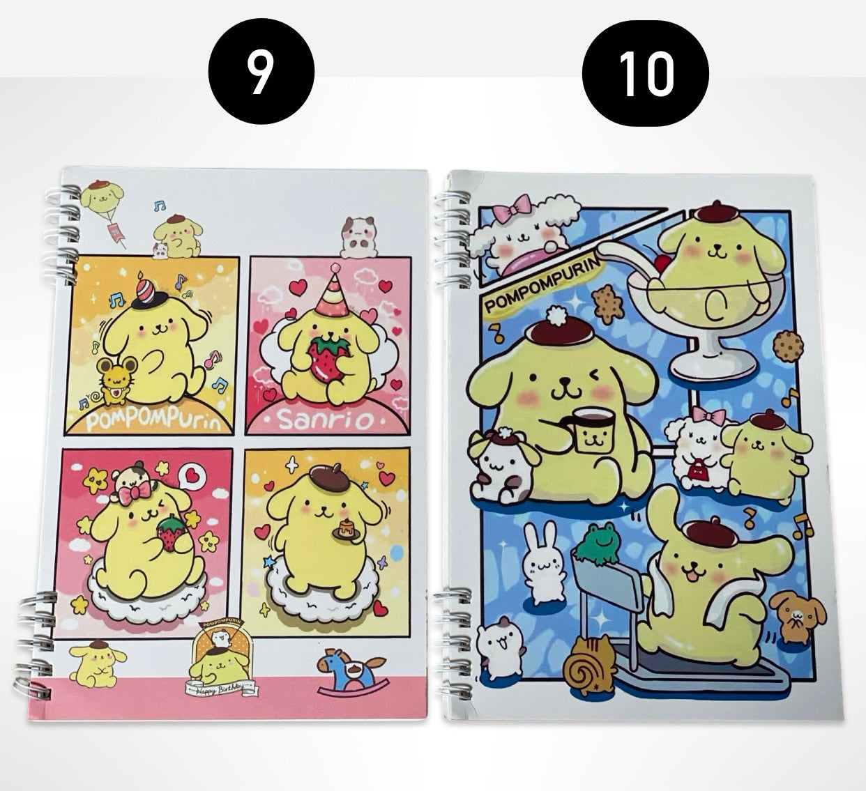 Sanrio Spring Bound Lined Notebooks