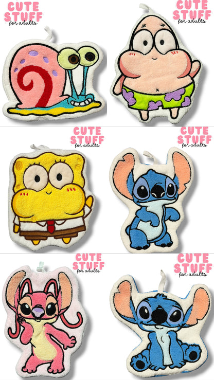 Cartoon Character Hand Towel Collection | Cute & Fun Everyday Towels
