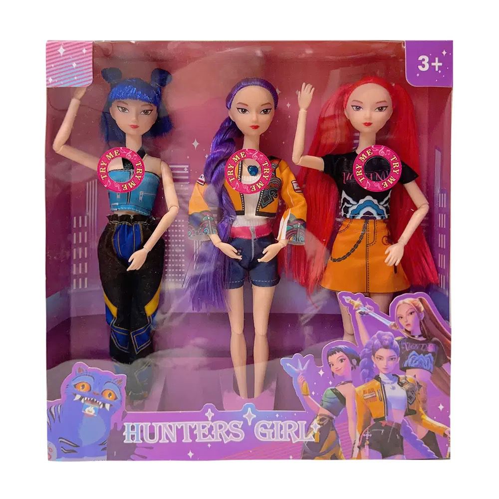 K-Pop Demon Hunters Singing Doll Set – Complete 3-Pack and Singles (Rumi, Mira, & Zoey)