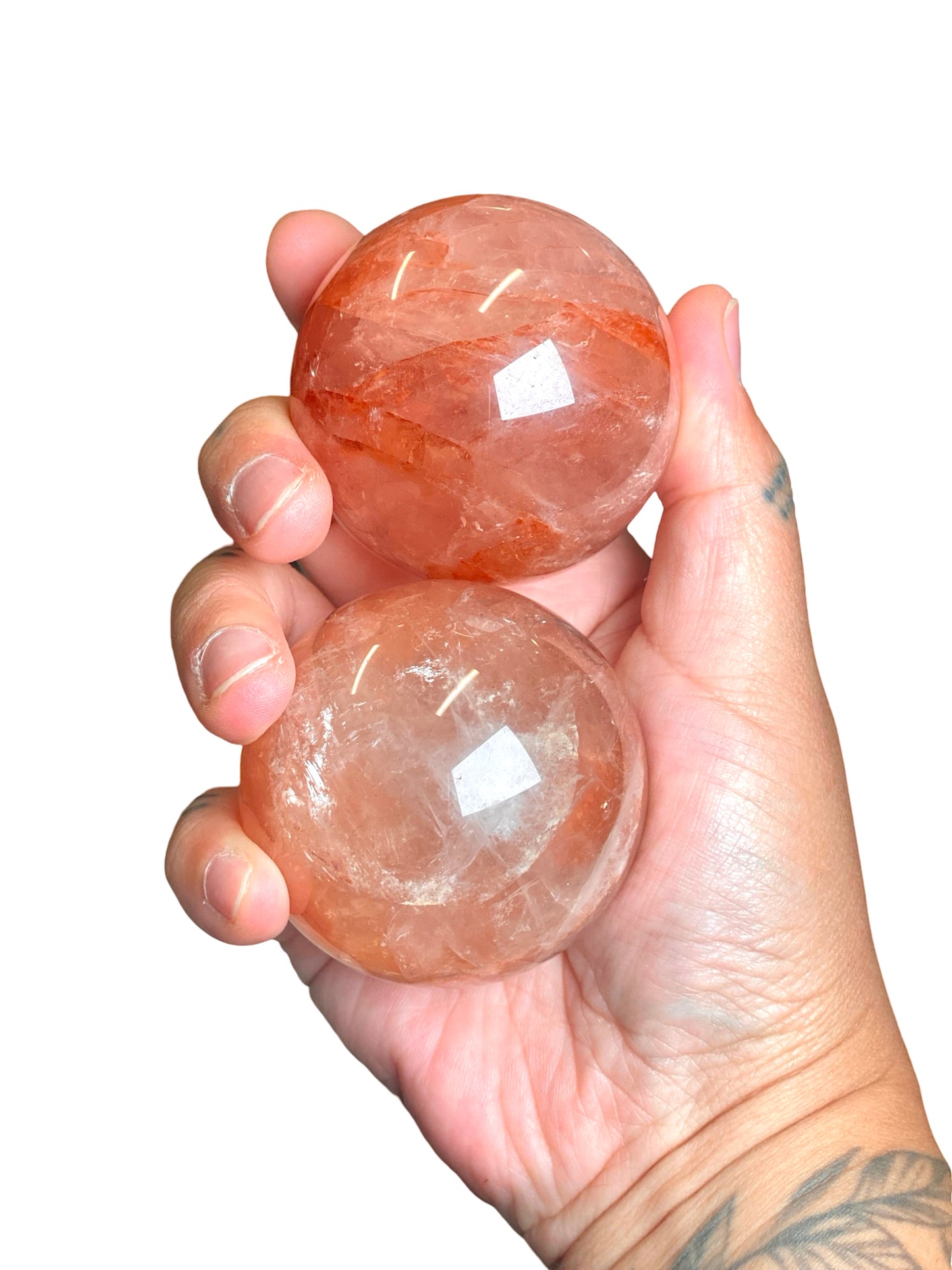 Fire Quartz Sphere