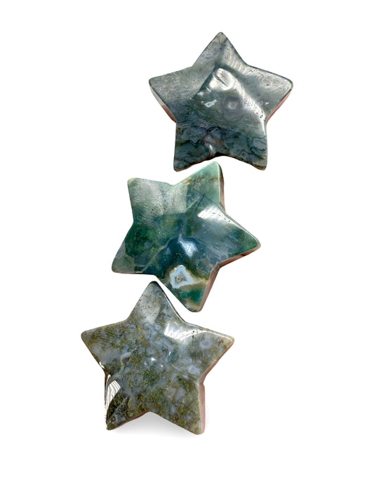 Moss Agate Star ⭐️