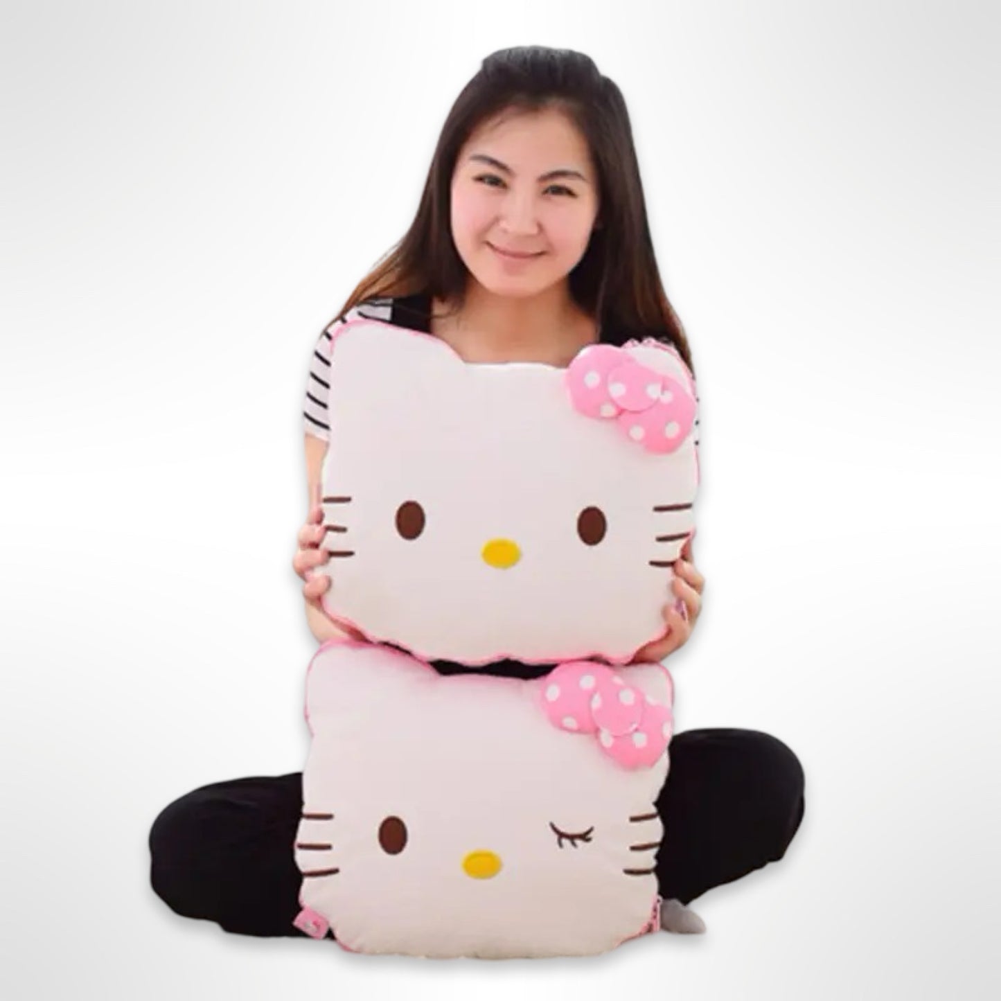 Hello Kitty Foldable Pillow Quilt