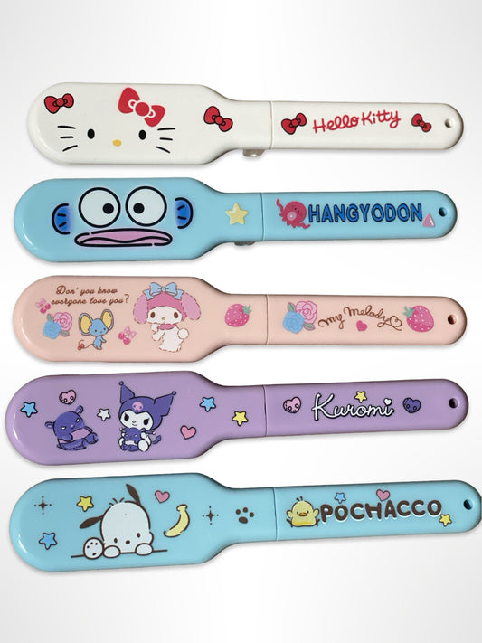 Sanrio Friends Compact Hair Brush